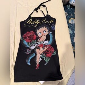 🖤 NWT Betty Boop Halter Top – New With Tags XS